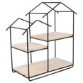 thumbnail image 1 of FONDOTIN 1Set Wall Shelf Wall Storage Solid Wood for Recipients, 1 of 5