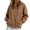 A823 Khaki, variant on Womens Zip Up Hoodie Leopard Print Fleece Pullover Long Sleeve Loose Fit Pockets Sweatshirt Casual Fall Winter Hooded Jacket Size L Pink