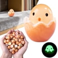 thumbnail image 3 of 1 Pcs Luminous Mini Chicken, Resin Cute Glowing Eggshell Chicks, Colorful 3D, DIY Home Decoration for Daily Display DIY Moss Landscape Fairy Garden Accessories 0.78x0.66", 3 of 9