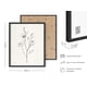 thumbnail image 3 of Arte de pared HAUS AND HUES gris floral vintage, juego de 4 con marco, 3 of 7