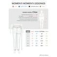 thumbnail image 6 of Hat and Beyond Women's V Crossed Waistband Compression Stretchy Yoga Leggings, 6 of 6
