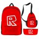 thumbnail image 2 of ROBLOX-mochila con estampado 3D para estudiantes de primaria y secundaria, bolso escolar, bolso Satchel, estuche para lápices, juego de tres piezas, el mejor regalo, 2 of 4