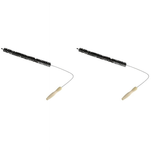 2X Dryer Vent Cleaner Dryer Lint Brush Vent Trap Cleaner Long Flexible Refrigerator Coil Brush
