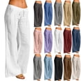 thumbnail image 1 of Yuyuzo Combinaison Courte d'Été Sans Manches pour Femme, Lin, Bretelles Spaghetti, Boho Plage, Ajustable,, 1 of 7
