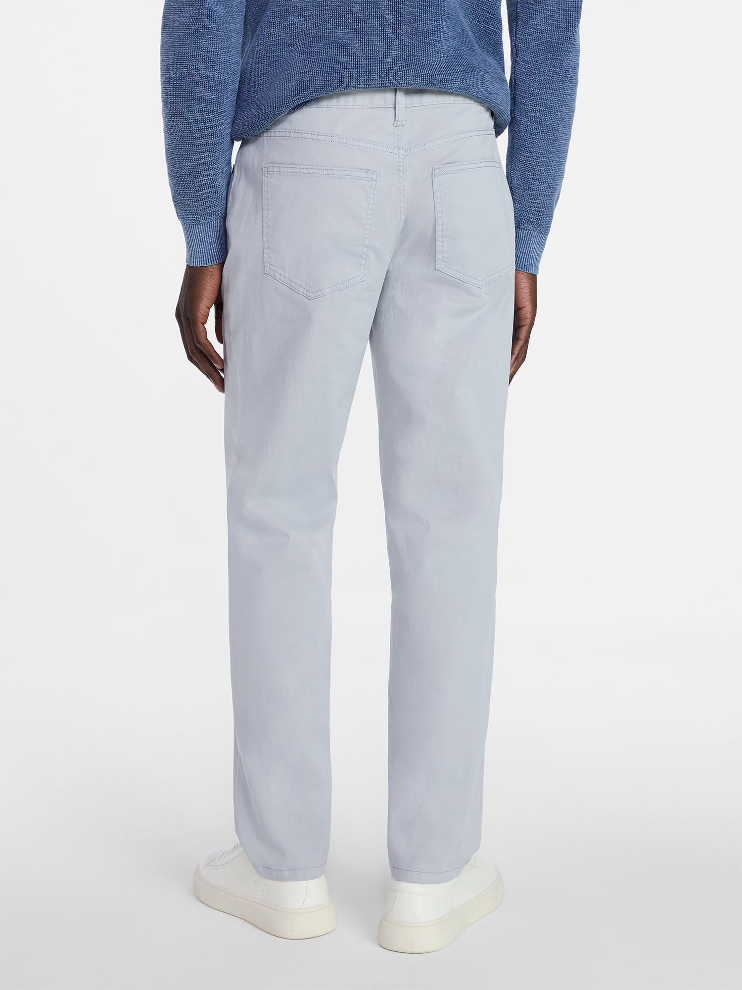 George Men's & Big Men's Slim Fit Premium 5 Pocket Pants, Sizes 29-44