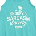 thumbnail image 2 of Peanuts - Snoopy Sarcasm Society - Toddler & Youth Girls A-line Dress, 2 of 5
