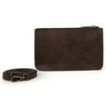 thumbnail image 7 of Wrangler RFID Crossbody Wallet Purse Vegan Leather Small Purses for Women with Phone Pocket and Adjustable Strap, Coffee, 7 of 7