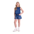 thumbnail image 4 of U.S. Polo Assn. Girls Knit Denim Top, Sizes 4-18, 4 of 4