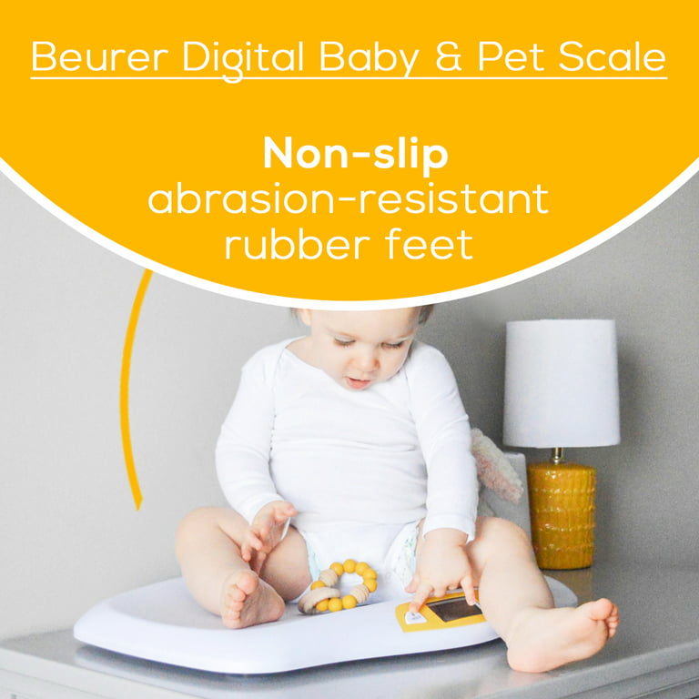 Beurer BY90 Baby Scale Pet Scale Digital with Measuring Tape Tracking Weight