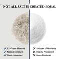 thumbnail image 4 of French Harvest Celtic Style Salt French Grey Sea Salt (14oz - Coarse Grain) Over 82 Minerals Grey Salt Premium Mineral Sea Salt in Re-Sealable Refill Bag - Kosher and Non-GMO, 4 of 7