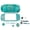 Green, variant on Replacement Housing Shell 3000, Clear Case with Buttons, Full Set Cover with Screws for Game Console Repair