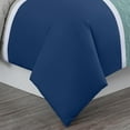 thumbnail image 6 of Chezmoi Collection Bernard 7-Piece King Bed in a Bag Comforter Set with Sheets, Lightweight Comforter Navy Blue Gray Patchwork Quilted Medallion Bedding Set for All Season, 6 of 9