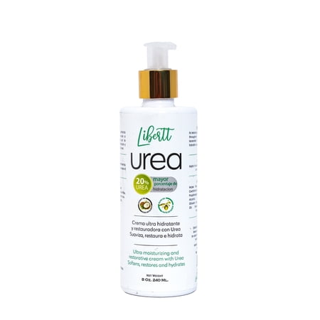 20% Percent UREA Moisturizing Cream for Body , Dry and Roughness Skin, 8 oz, 2 Pack