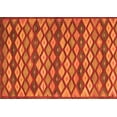 thumbnail image 1 of Ahgly Company Indoor Rectangle Oriental Orange Traditional Area Rugs, 6' x 9', 1 of 1