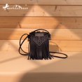 thumbnail image 3 of Bolso de mano Montana West PH02-596BK con flecos, bandolera pequeña, 3 of 5