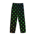thumbnail image 3 of Lsque Poker Shapes Print Men's Pajama Pants, Lounge Pant - Comfortable Home Wear,Elastic Waistband, Stylish Design-Large, 3 of 9