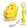 thumbnail image 3 of Educational Brushing Teeth Teaching Toy Set, Interactive Model For Kids Learning Oral Hygiene Habits, 3 of 6