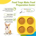 thumbnail image 4 of Pupsicle and Treat Tray - Long-Lasting Interactive Dog Ball Toy and Silicone Dog Treat Mold - Keep Your Pup Busy - Easy to Clean - Toys for Medium and Large Dogs, 4 of 8