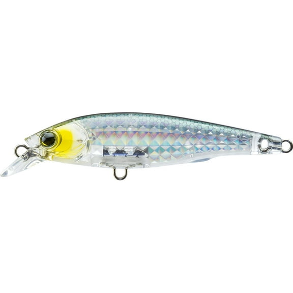 Yo-Zuri R1437 PSBL 3DR-X JERKBAIT (SP) 80mm 3-1/8" PRISM SILVER BLACK