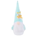 thumbnail image 2 of Muñeco de Conejito de Pascua Adorno de Mesa – Tela Suave con Relleno de Algodón, Acento Decorativo Festivo, Colocación Estable para Exhibición/Regalo en Fiestas (8x4x3 pulgadas), 2 of 7