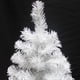 thumbnail image 3 of Árbol de Navidad artificial de 60 cm con base de plástico para decoración navideña (blanco), 3 of 4