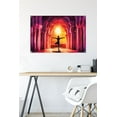 thumbnail image 6 of PD Moreno - Fine Art - Yoga Morning Sun Wall Poster with Pushpins, 22.375" x 34", 6 of 6