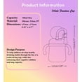 thumbnail image 5 of ST SoleMe.Tc Whale Fountain Sippy Cup with Straw, 10oz/300ml 360 Squirting, Spill Proof Weighted Water Bottle with Handles Adjustable Strap for Toddlers, Pink, 5 of 6