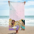 Disney Princess Girls Chat Standard Beach Bath Towel