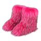 thumbnail image 5 of Y2k Botas de nieve de invierno para mujer, botas de piel sintética de zorro peludas de lujo para exteriores, nuevas botas de moda para mujer, zapatos de plataforma cálidos de felpa, botas, 5 of 5