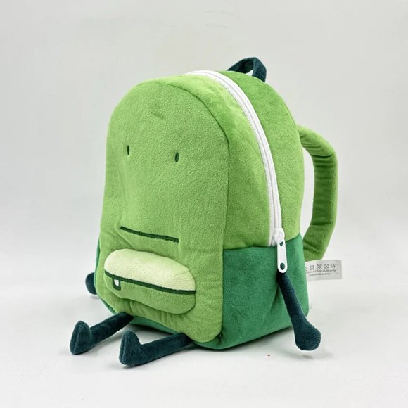 Liam Backpack Plush Green Cartoon Bag Soft Stuffed Game Dolls Funny Cartoon Anime Game Peripheral Plushie School Bag For Kids Gi