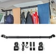 thumbnail image 4 of Almencla Car Clothes Hanger Bar Aluminum Car Clothes Rack for Suvs Vehicles, 4 of 7