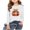 White, variant on WMTBSRSW Girls Thanksgiving Shirt Cute Pumpkin and Bow Graphic Tee Casual Long Sleeve Crewneck Tops Holiday Blouse