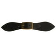 thumbnail image 3 of High Quality Leather Toggle Toggle Buttons With Metal Buckle For Coat Jacket Duffle Handmade Decorations DIY Craft black, 3 of 8