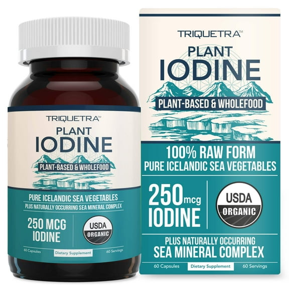 Triquetra Health Plant Iodine Whole-Food Iodine Supplement