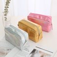 thumbnail image 3 of Makeup Pouch Multi-use Casual Splash Proof Clutch Toiletry Bag Cosmetic Pouch, 3 of 4
