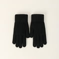 thumbnail image 2 of Clearance! Baberdicy Knitted Gloves Winter with Fleece Thread Outdoor Windproof and Cold Warm Gloves Ba, 2 of 3
