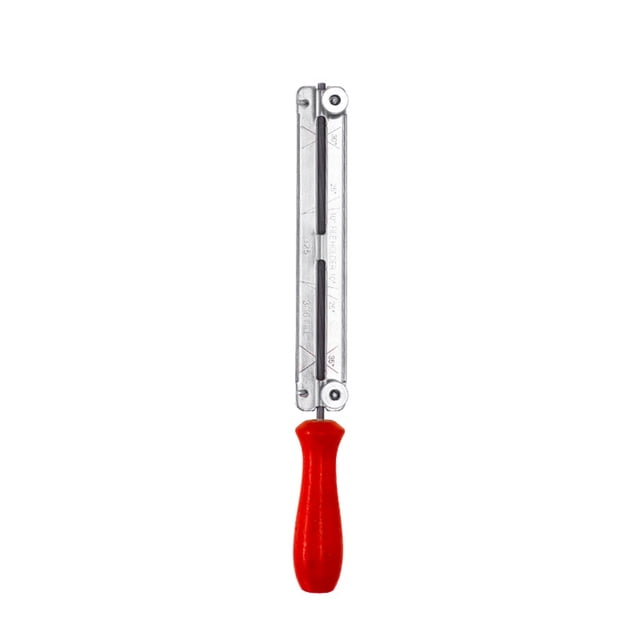 Mistaha Electric Chainsaw Hand Sharpening File with Wood Handle - 4.8mm Diameter Steel File for Rust Prevention and Precision Sharpening