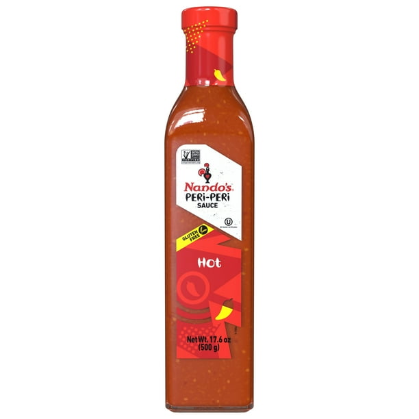 Nando's Hot PeriPeri Sauce 17.6oz