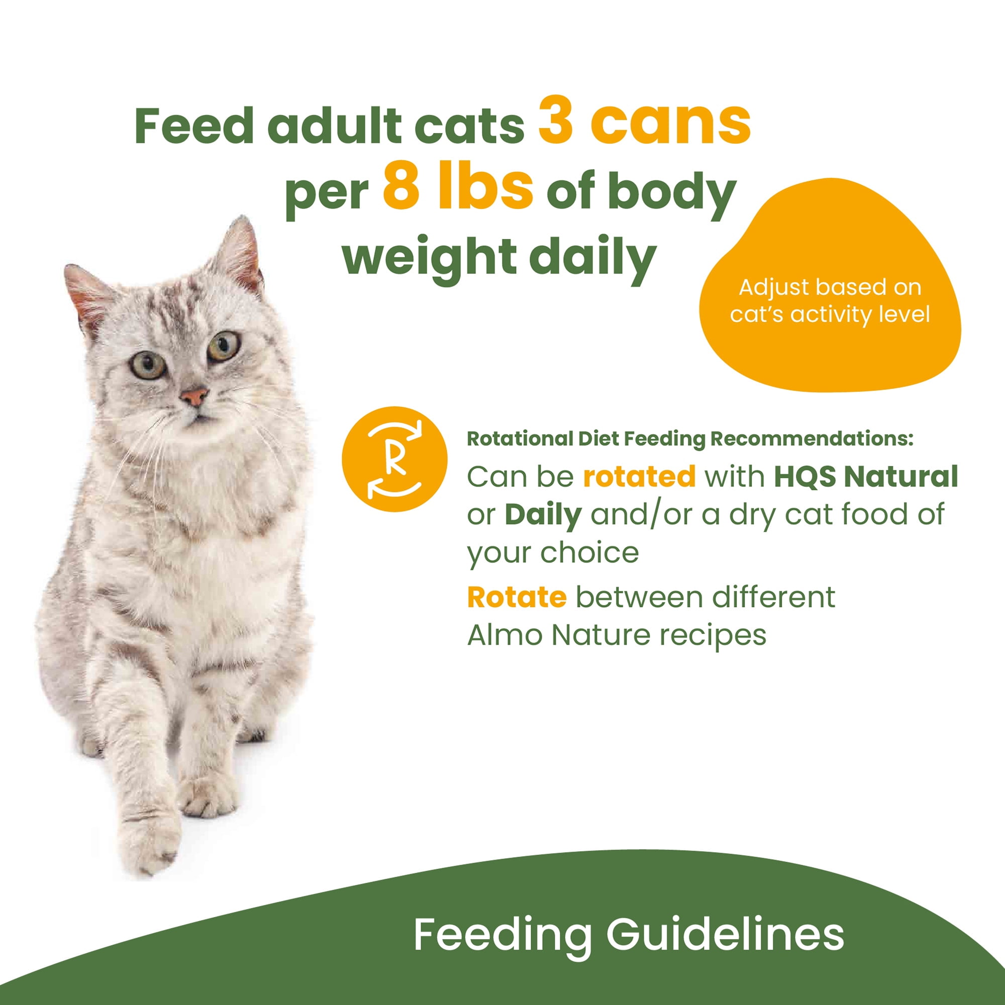 Almo Nature: HQS Complete Cat 12 Pack: Tuna Recipe With Mango in Gravy - 2.47oz Cans, Adult Cat Canned Wet Food, Grain Free, Daily Meal