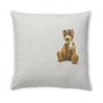 thumbnail image 2 of Ahgly Company Games Teddy Bear Outdoor Throw Pillow, 18 inch by 18 inch, 2 of 6