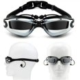 thumbnail image 2 of Gafas de natación para miopía, tapón para los oídos, gorro de natación de silicona profesional para adultos, gafas para piscina, gafas antiniebla para hombres y mujeres, gafas ópticas impermeables Tan Jianjun unisex, 2 of 2