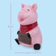 thumbnail image 2 of 100 North Pig Sign Oink For Cookies 10.4 x 7.6 Dolomite Ceramic Cookie Jar, 2 of 5