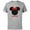 Athletic Heather, variant on Minnie Mouse Mamá Mom Red Bow Family Día de la Madre - Short Sleeve Cotton T-Shirt for Adults - Customized-Black