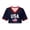 Navy #1, variant on KDDYLITQ Soccer Cup Shirts 2026 Women V Neck Print Crop Tops Casual Soccer Fan Short Sleeve Crop Jersey Summer Going Out Tops White L