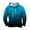 Mens Sweatshirts & Hoodies Sky Blue, variant on Fleece Lined Hoodies for Men with Front Pocket Pullover Long Sleeve Sweatshirts Mens Trendy Gradient Printed Thermal Warm Athletic Workout Hoodie Tops