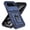 Blue, variant on Dteck for Pixel 9 Pro XL Kickstand Case Cover, Built-in 360 Degree Rotate Ring Stand Magnetic Protective Case for Google Pixel 9 Pro XL, Silver