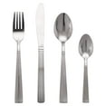 thumbnail image 7 of Nova Black Dinnerware Set, 62-Piece - Round Stoneware Tableware for 6, with Glass & Flatware, 7 of 7