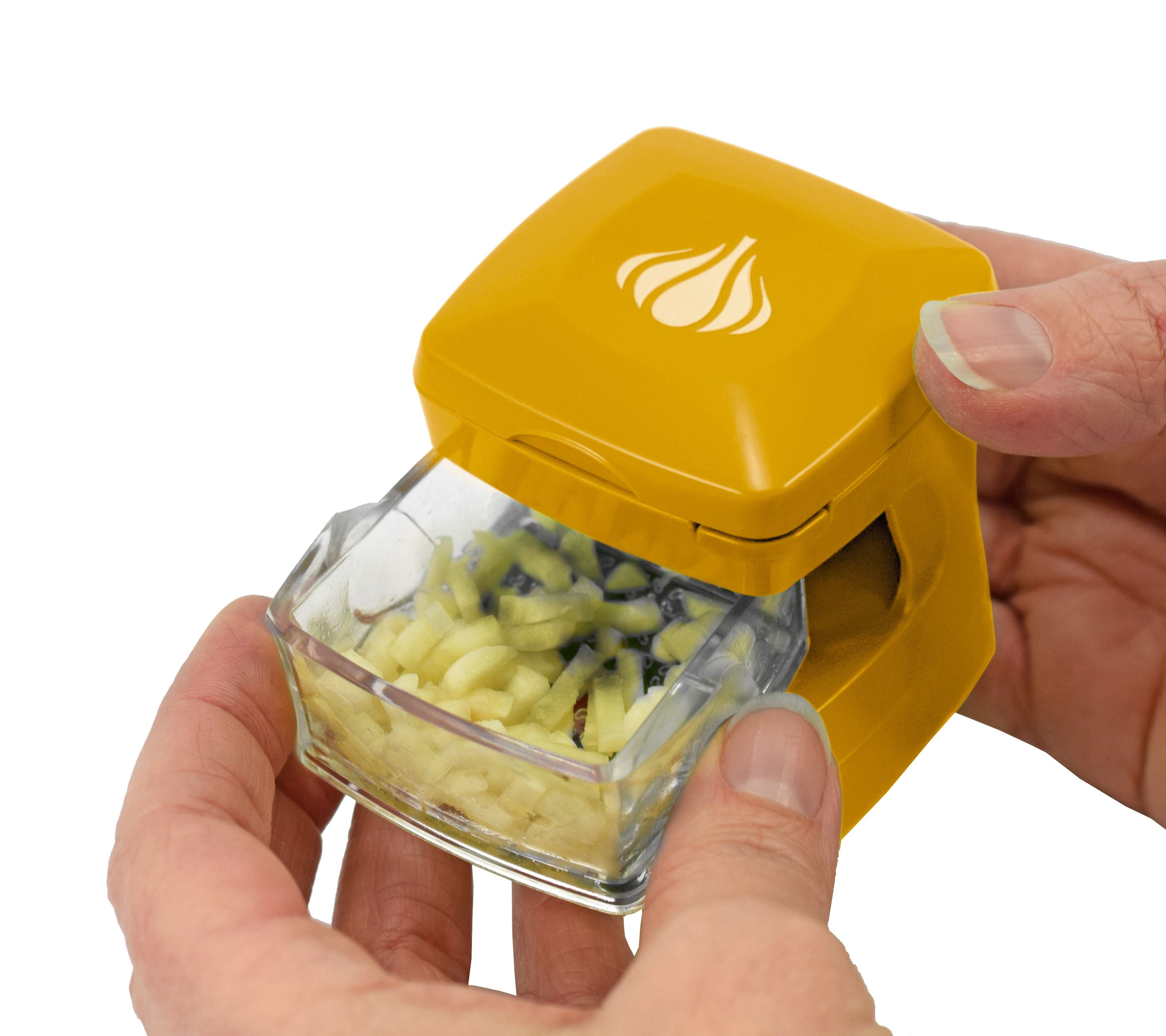Kitchen Innovations Garlic-A-Peel - Honey - Mini Garlic Chop