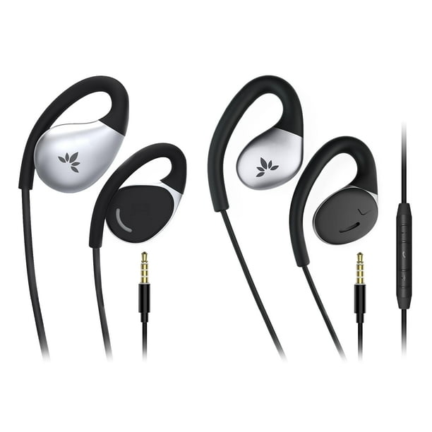 Auriculares con Cable Avantree Resolve 2-Pack con Micrófono y Entrada AUX 3.5mm