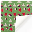 thumbnail image 2 of LHWEN Single-Sided Christmas Wrapping Paper 70cm x 50cm 1PC Classic Santa Design High Coated Paper Perfect for Gift Wrapping Home DIY Festive Decor 3.77 Square Feet, 2 of 5